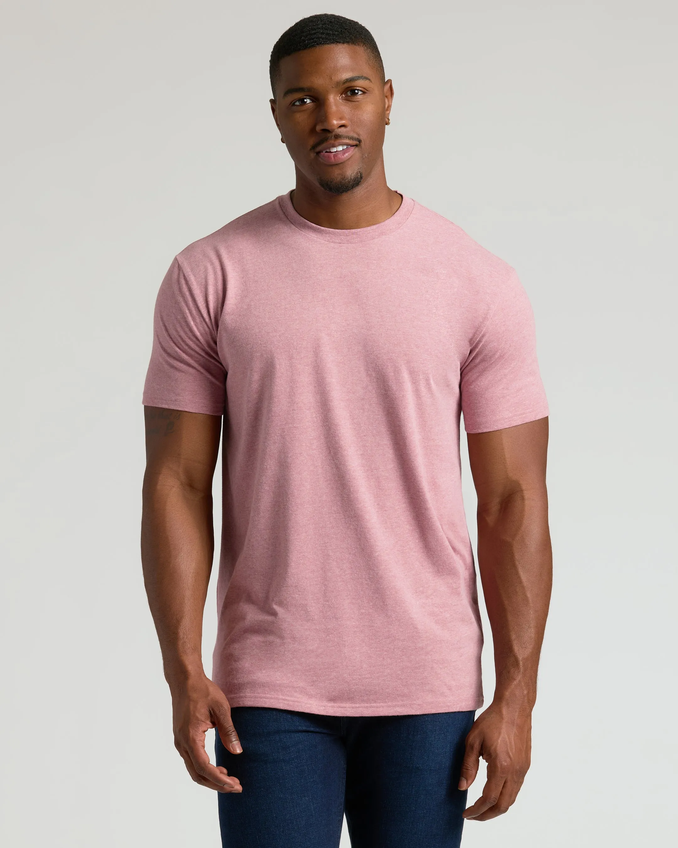 Tall Straight Hem Crew Neck T-Shirt 10-Pack sold by True Classic product image thumbnail 4