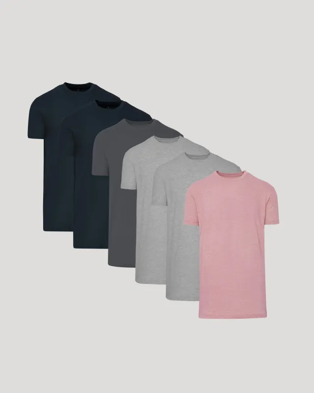 Tall Straight Hem T-Shirt 6-Pack sold by True Classic