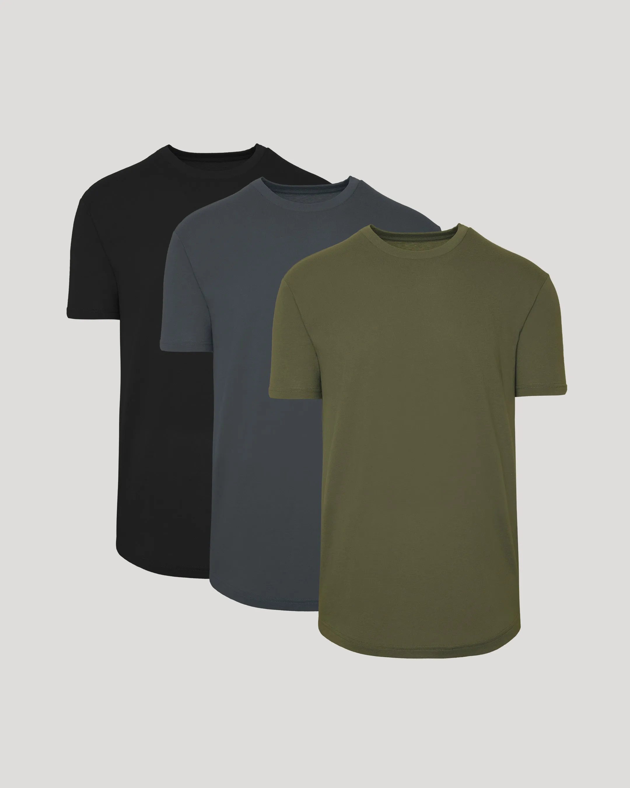 Classic Curved Hem Crew Neck 3-Pack sold by True Classic