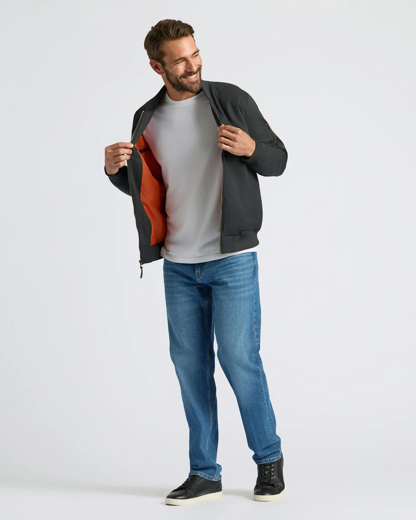 Black & Navy Bomber Jacket 2-Pack sold by True Classic product image thumbnail 3