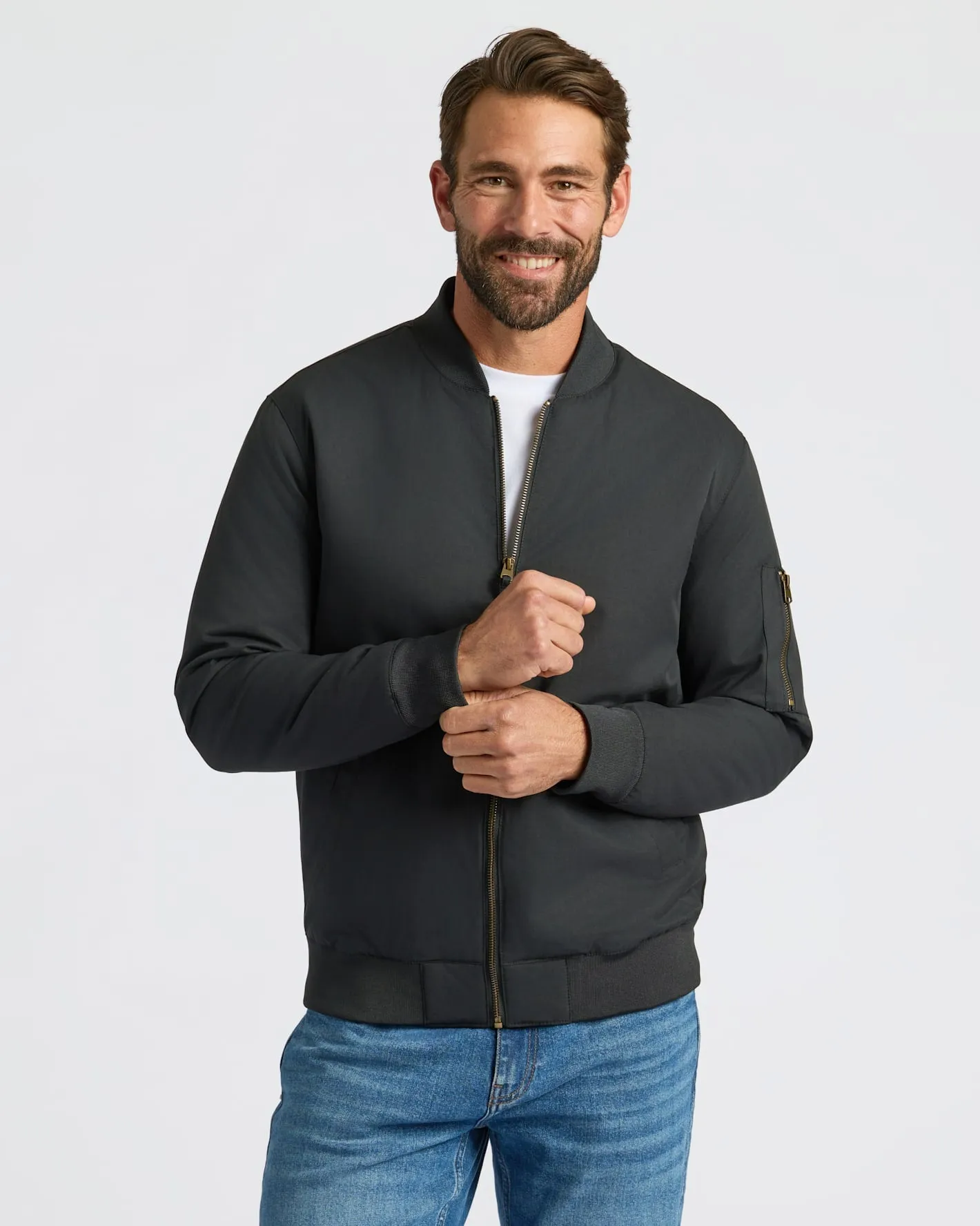 Black & Navy Bomber Jacket 2-Pack sold by True Classic product image thumbnail 2