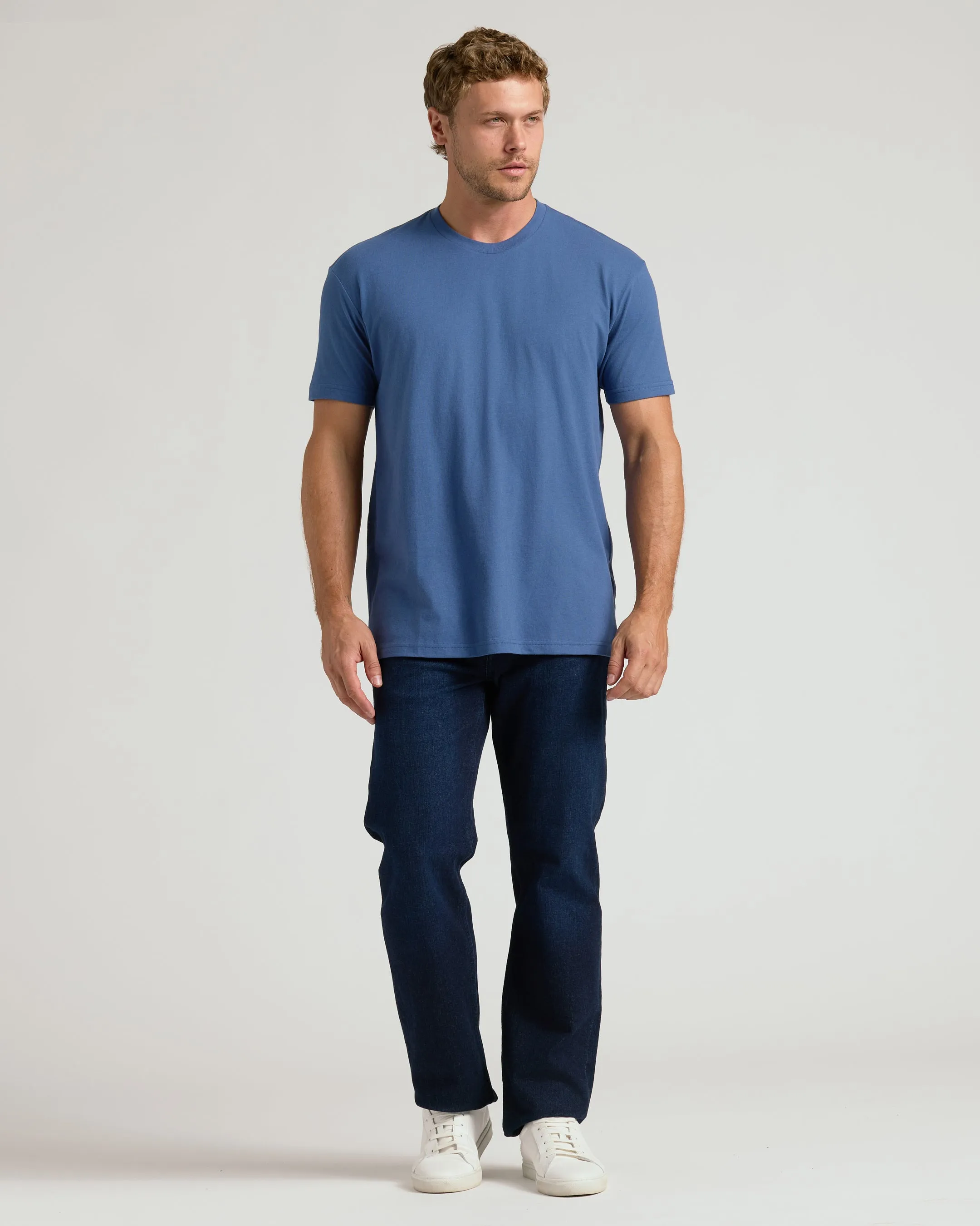 Gray Tones Short Sleeve Crew Neck 3-Pack sold by True Classic product image thumbnail 3