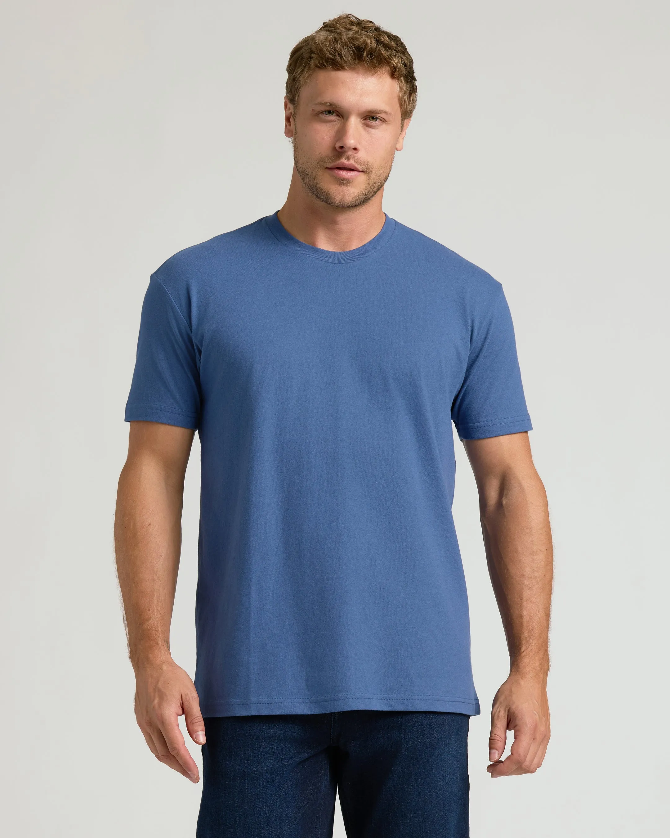 Gray Tones Short Sleeve Crew Neck 3-Pack sold by True Classic product image thumbnail 2