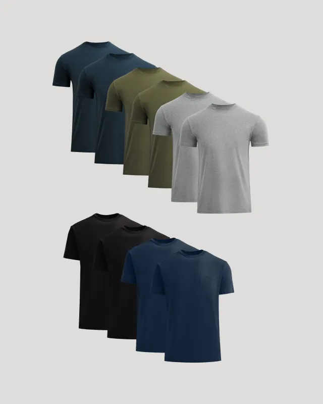 Short Sleeves Variety 10-Pack made by True Classic