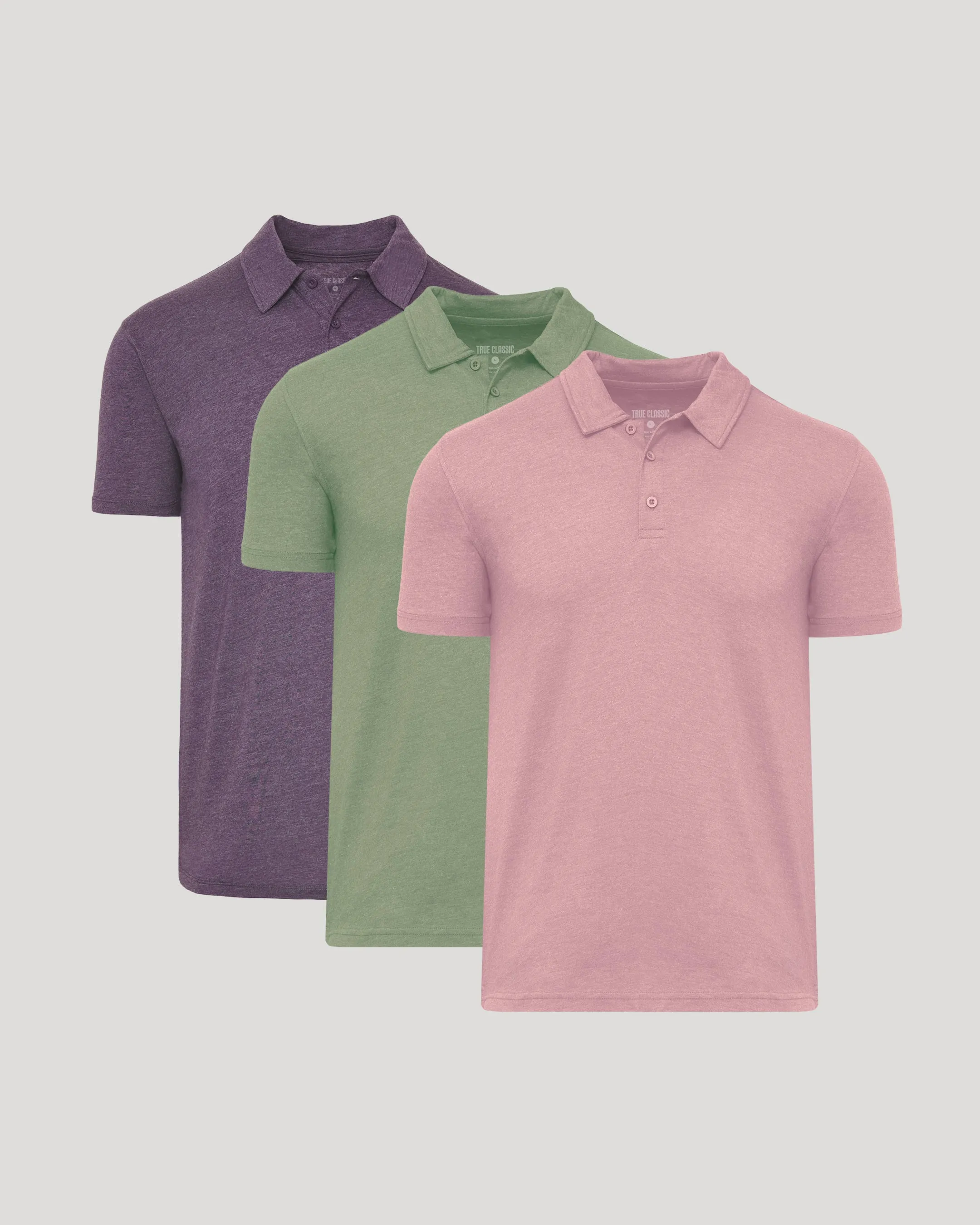Seasonal Short Sleeve Classic Polo 3-Pack sold by True Classic