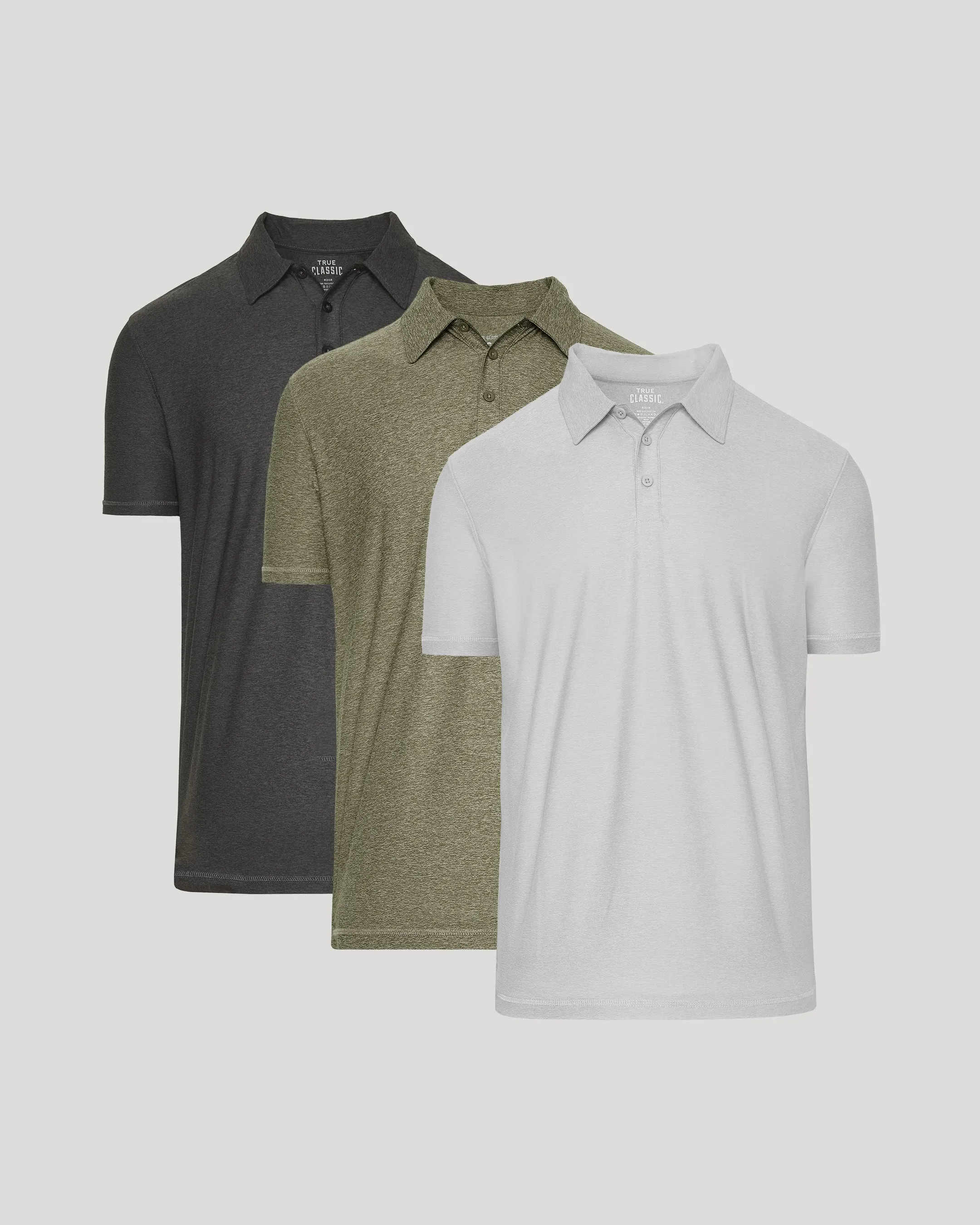Active Polo 3-Pack sold by True Classic