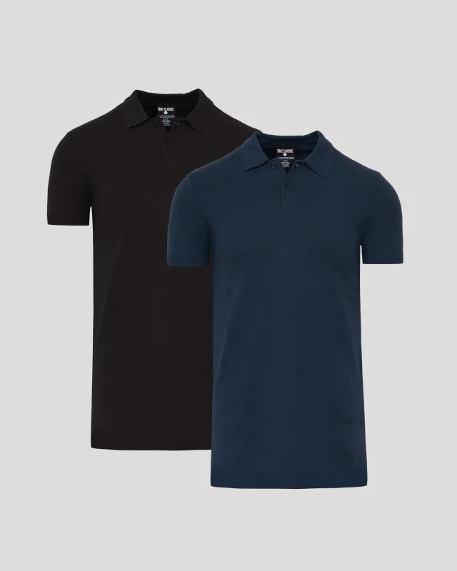 Tall Dressy Polo 2-Pack sold by True Classic