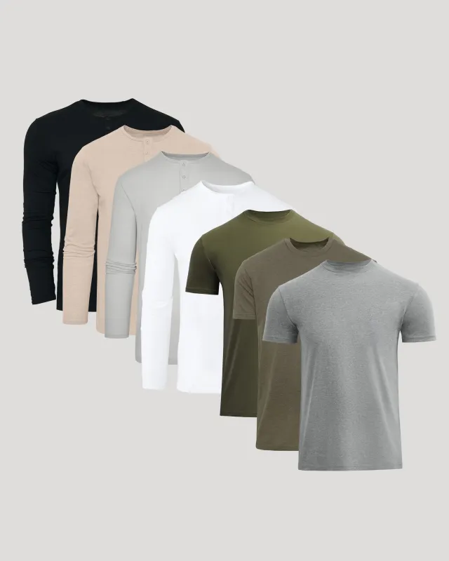 Variety Tees 7-Pack made by True Classic