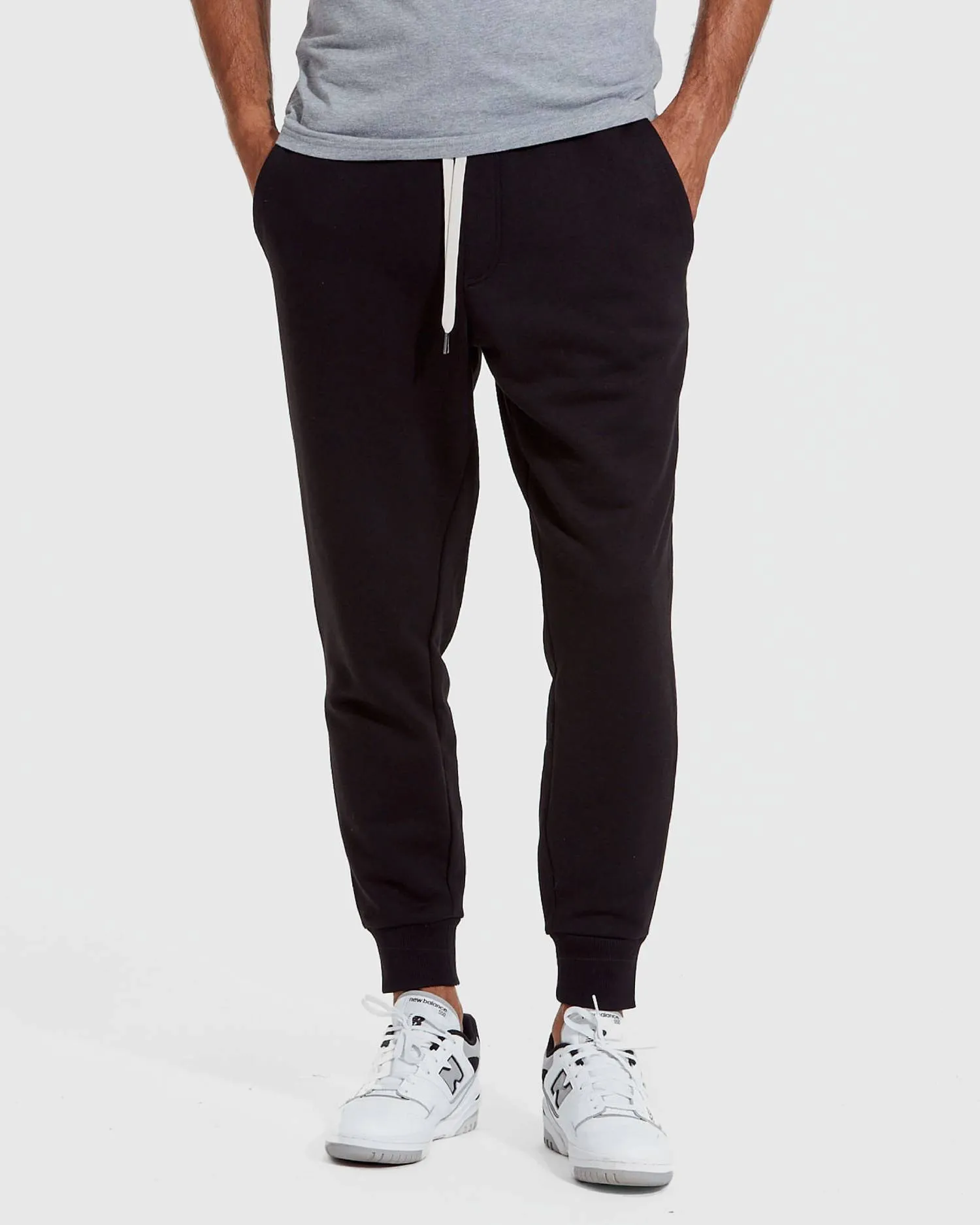 Black Fleece French Terry Joggers 2-Pack sold by True Classic product image thumbnail 2
