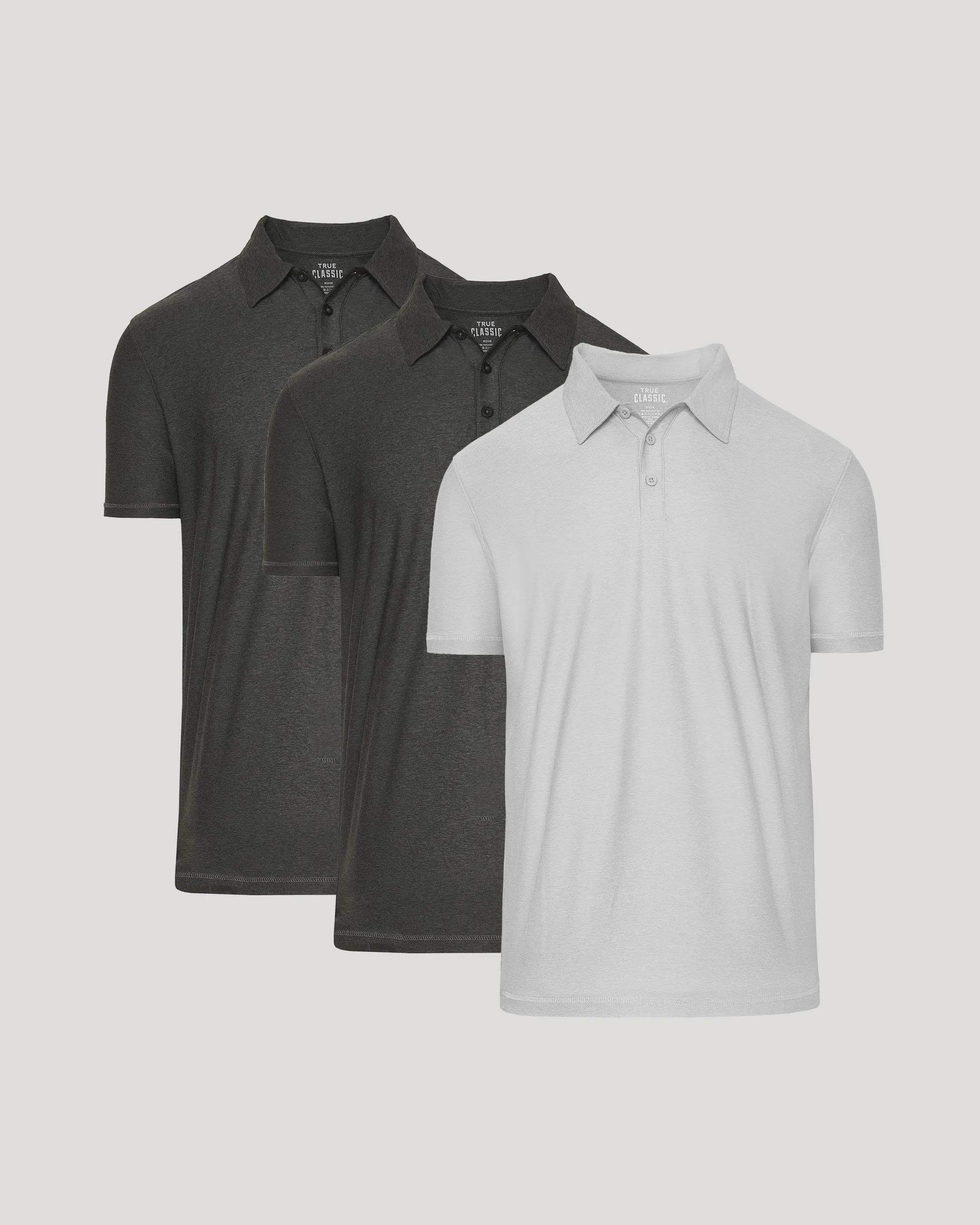 Active Short Sleeve Polo 3-Pack sold by True Classic