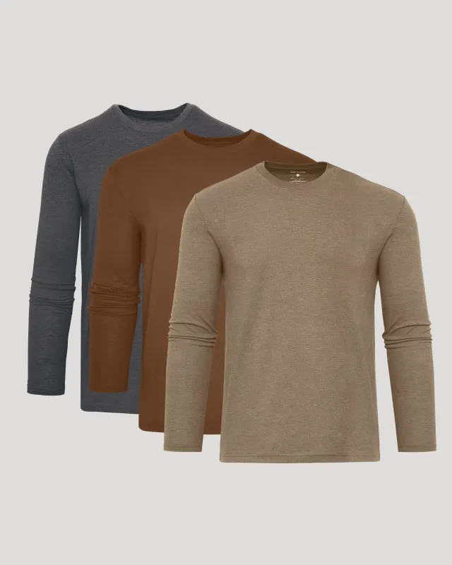 Classic Long Sleeve Crew Neck 3-Pack made by True Classic
