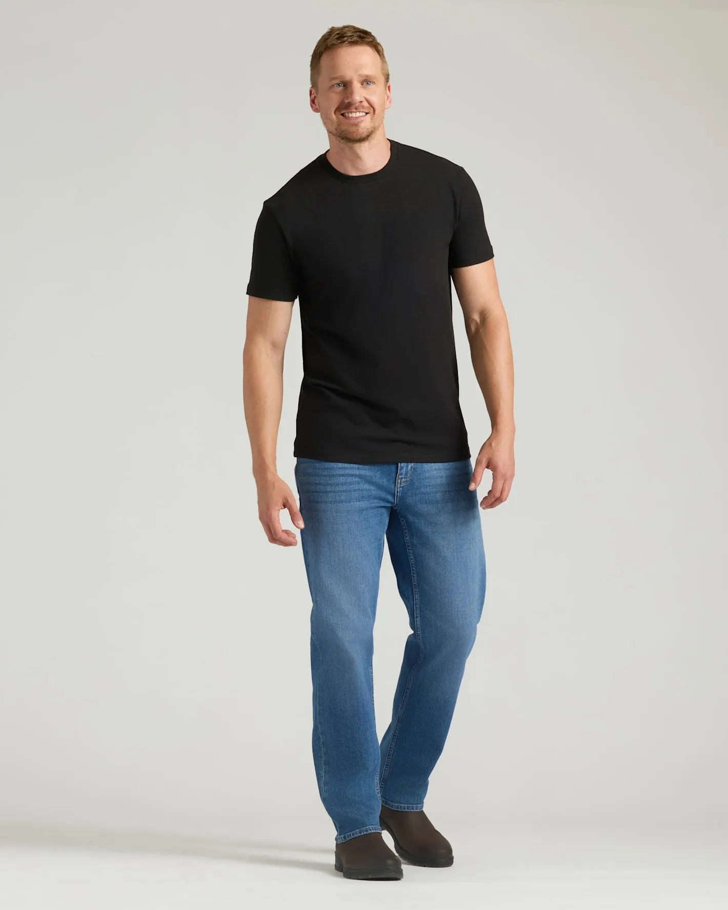 Black & White Tall Heavyweight Crew 2-Pack sold by True Classic product image thumbnail 3