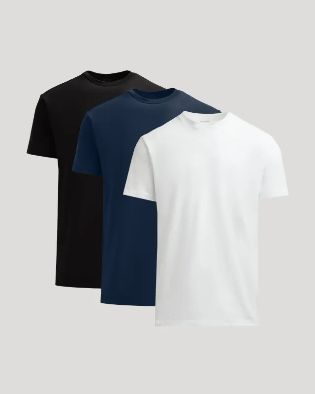 The Staple Heavyweight Crew 3-Pack made by True Classic