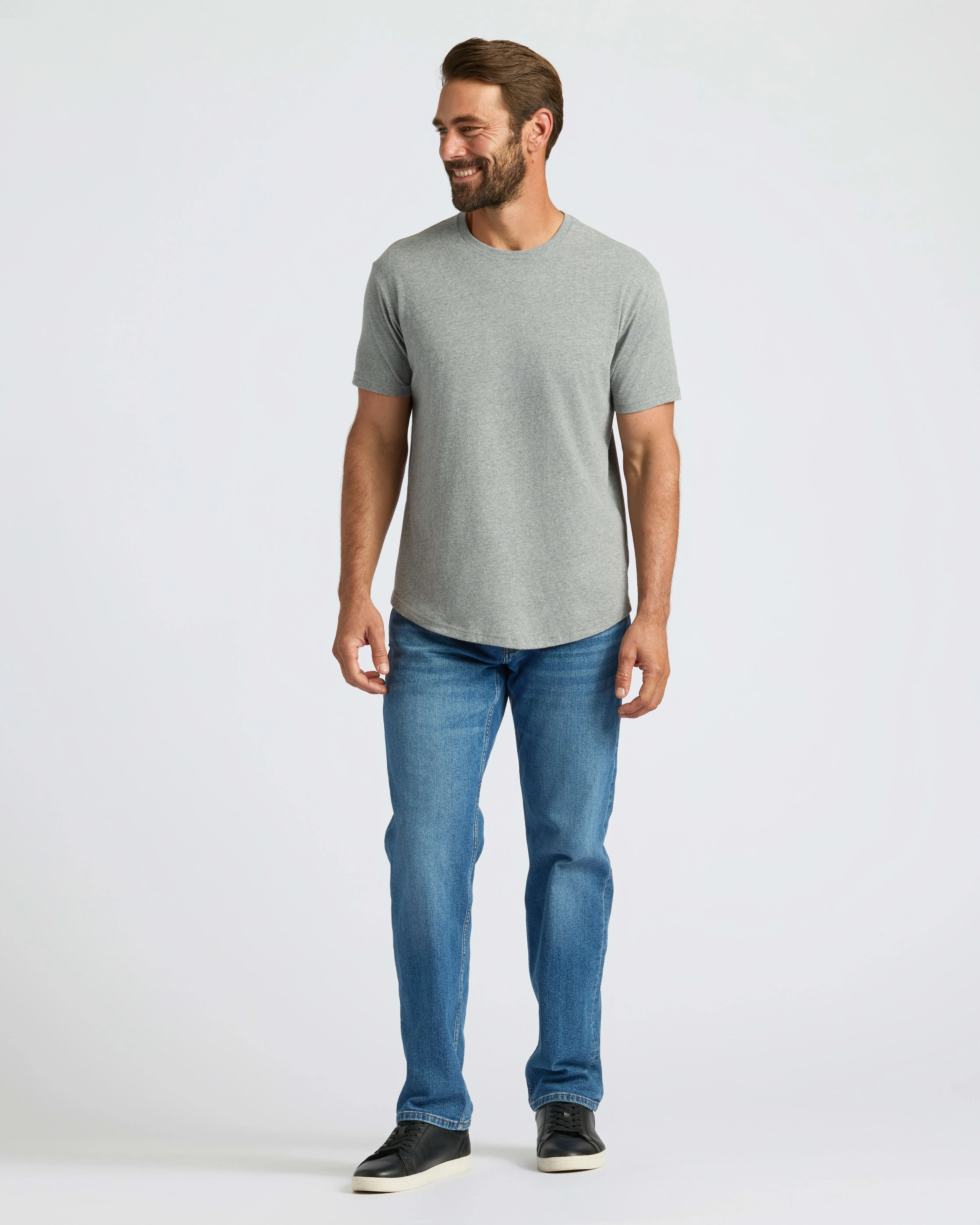 Classic Curved Hem Crew Neck 3-Pack sold by True Classic product image thumbnail 5