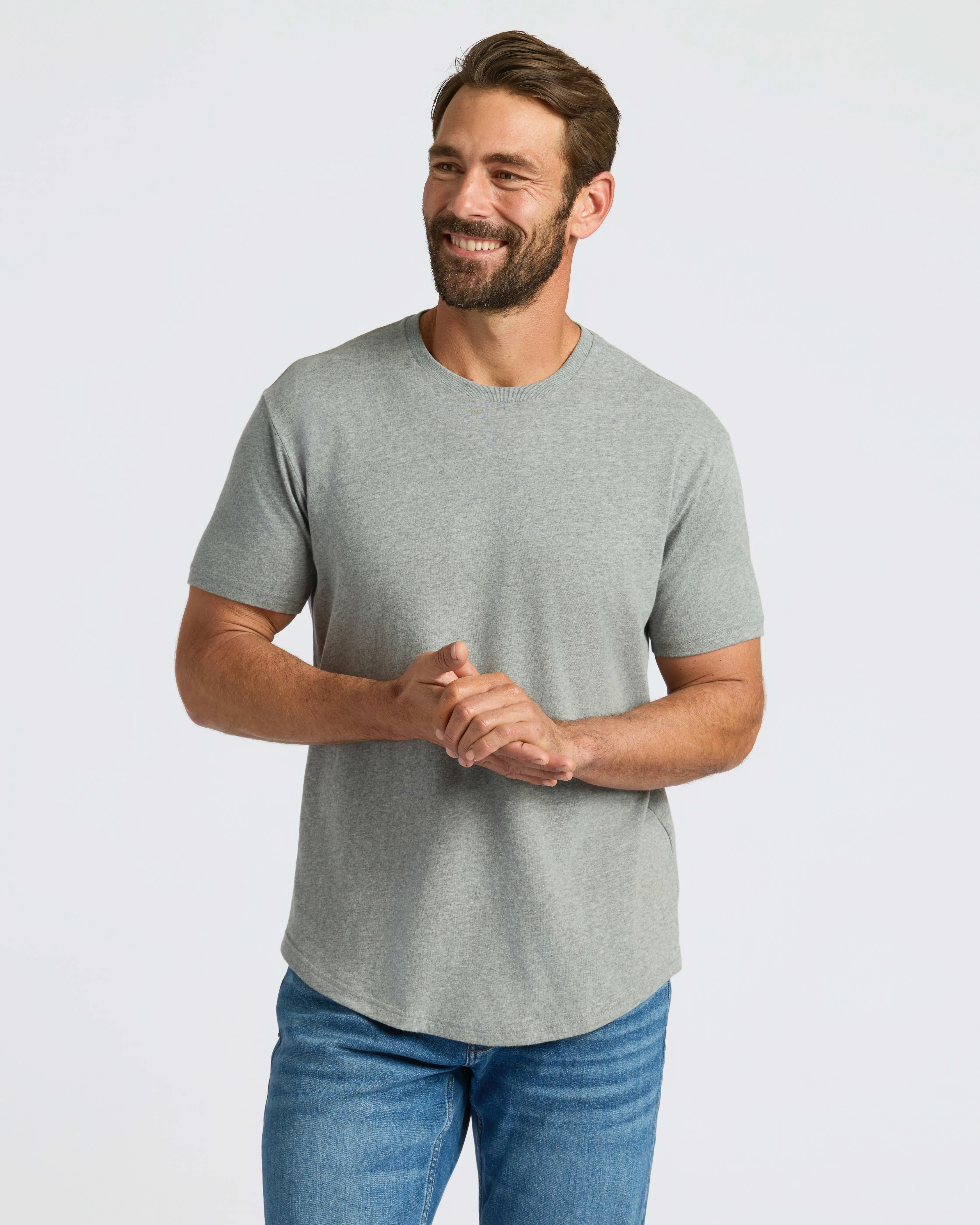 Classic Curved Hem Crew Neck 3-Pack sold by True Classic product image thumbnail 4