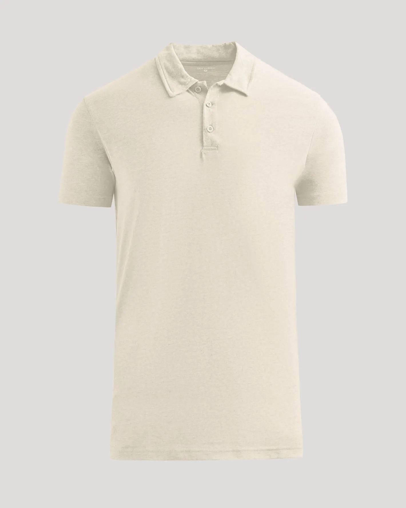 Oatmeal Short Sleeve Tall Polo sold by True Classic product image thumbnail 2