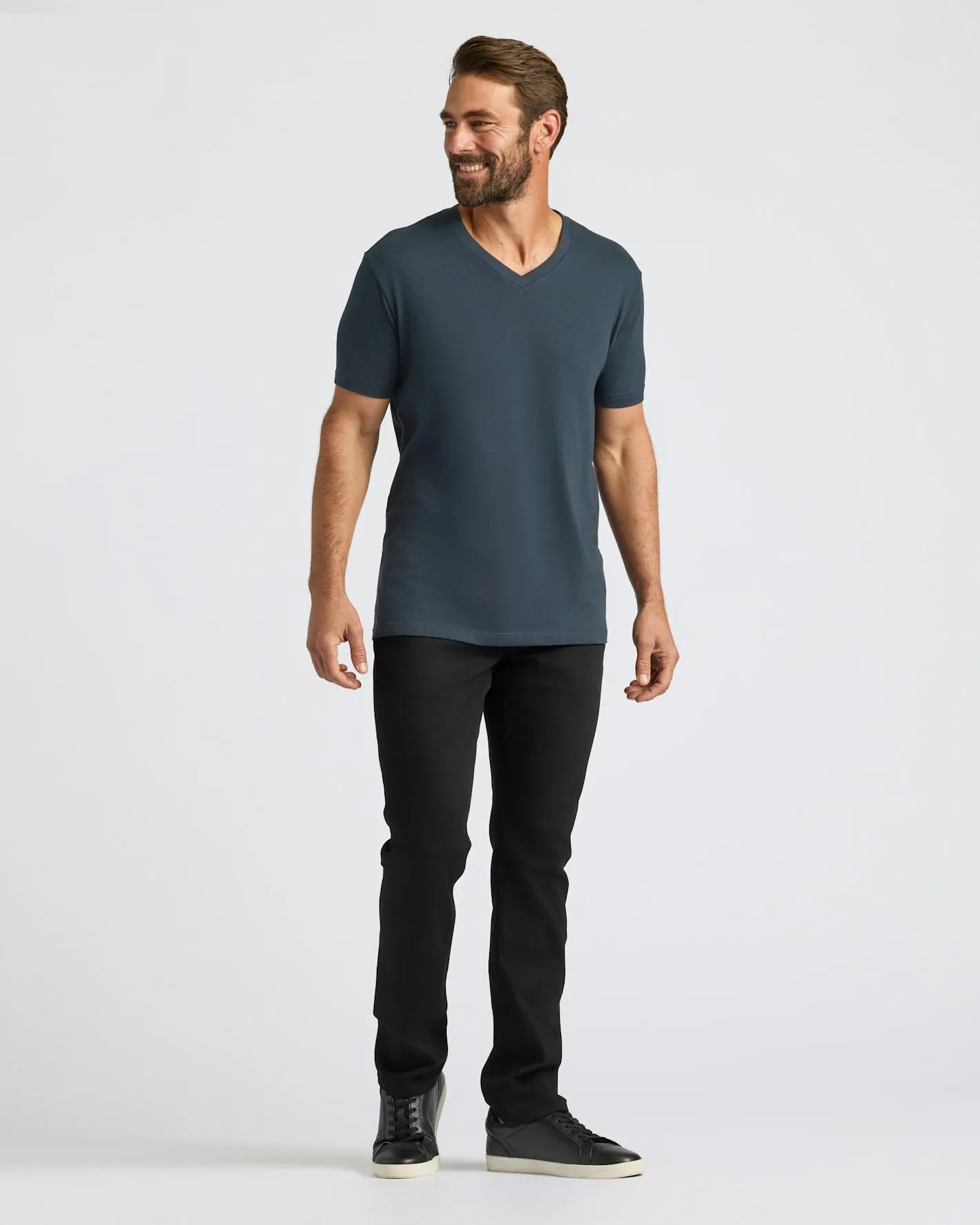 Shadow Classic V-Neck sold by True Classic product image thumbnail 3