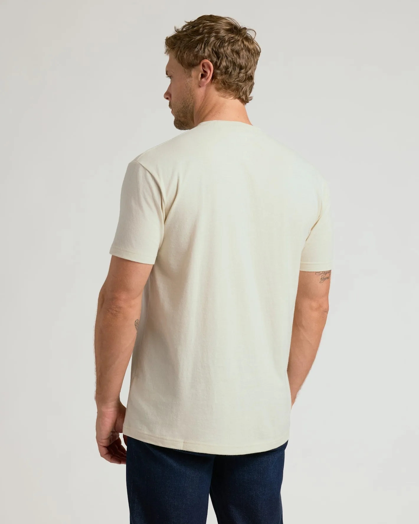 Oatmeal Classic Crew Neck sold by True Classic product image thumbnail 4
