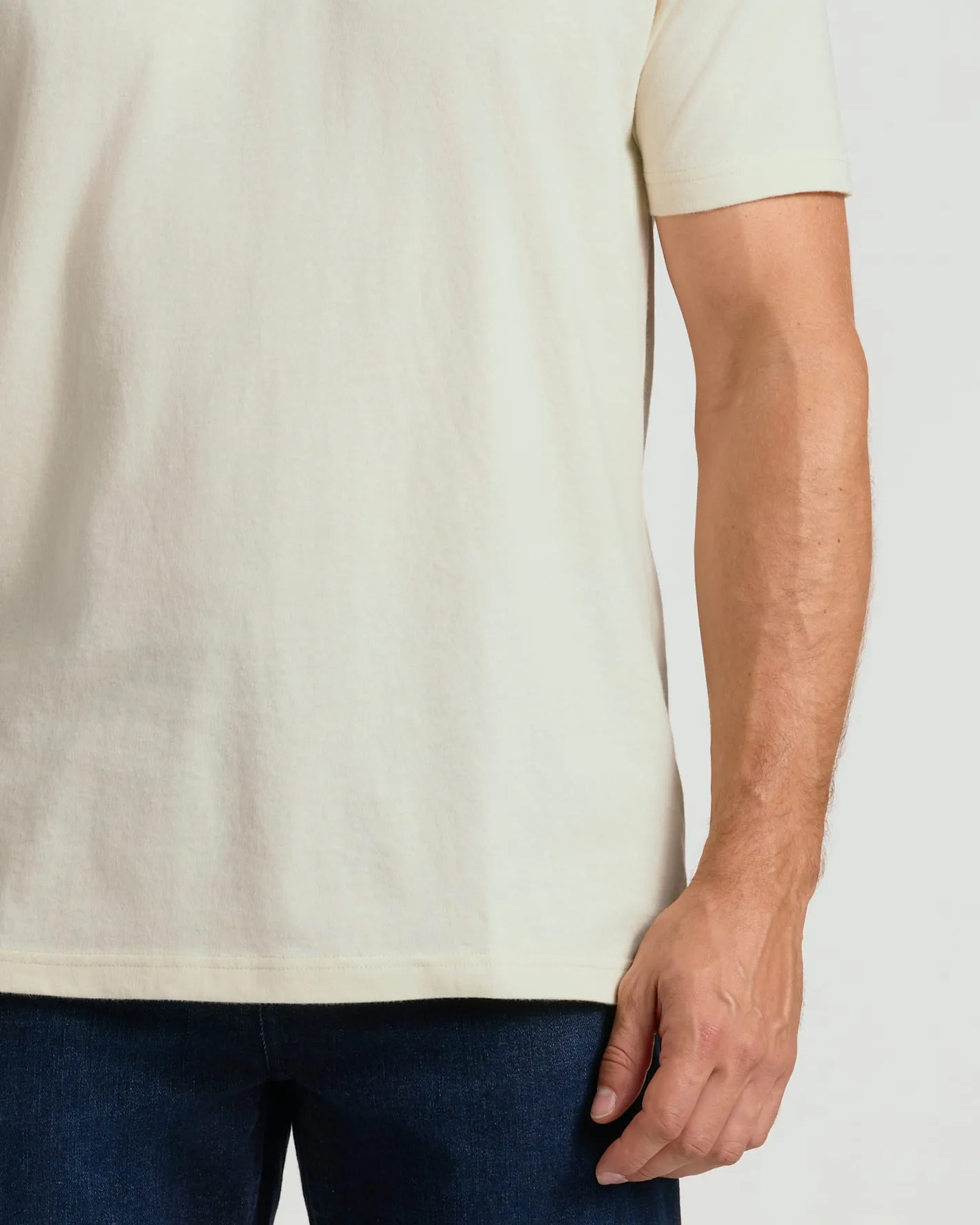 Oatmeal Classic Crew Neck sold by True Classic product image thumbnail 5