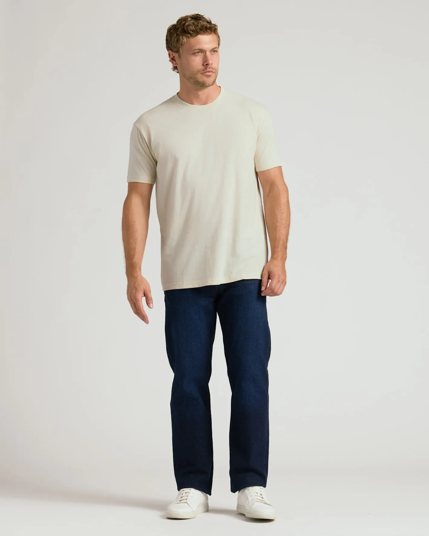 Oatmeal Classic Crew Neck sold by True Classic product image thumbnail 3