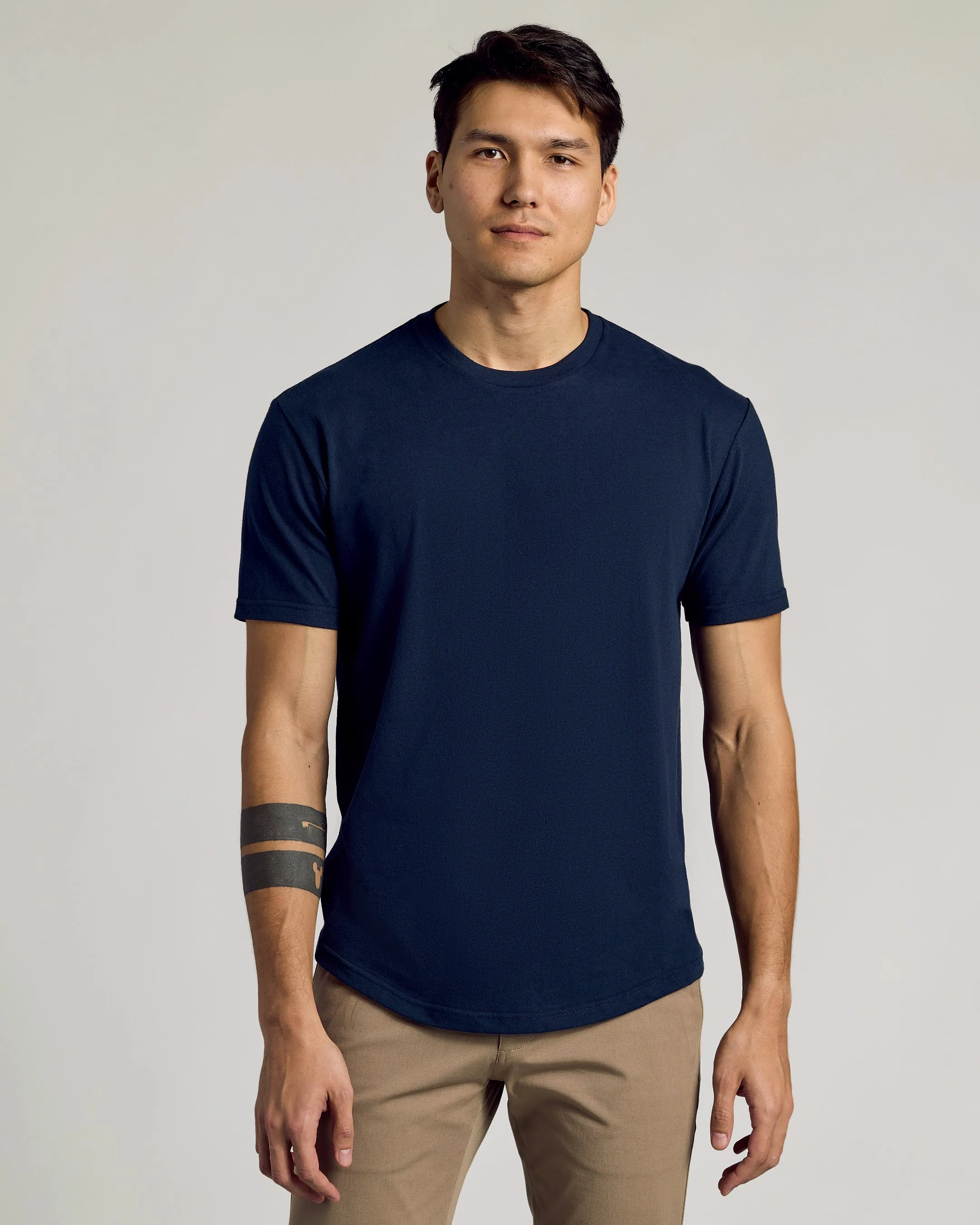 Classic Curved Hem Crew Neck 3-Pack sold by True Classic product image thumbnail 2
