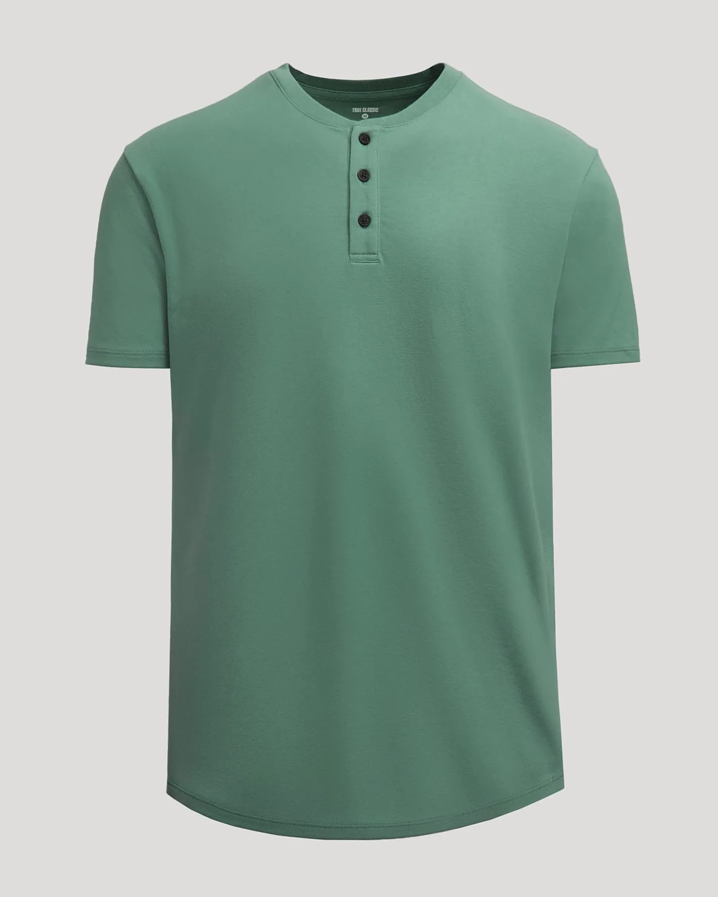 Neo Fern Heavyweight Curved Hem Henley sold by True Classic product image thumbnail 2