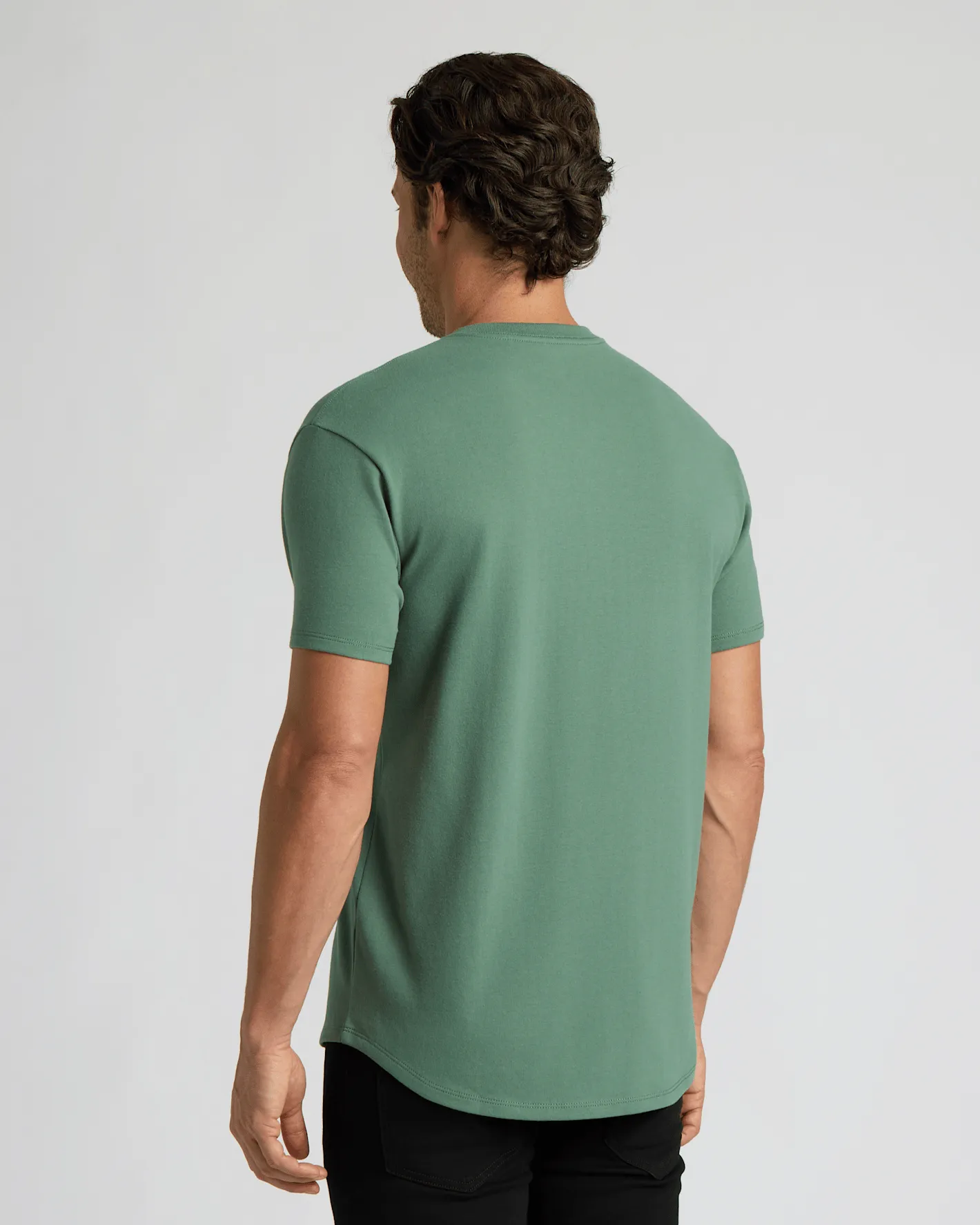 Neo Fern Heavyweight Curved Hem Henley sold by True Classic product image thumbnail 4