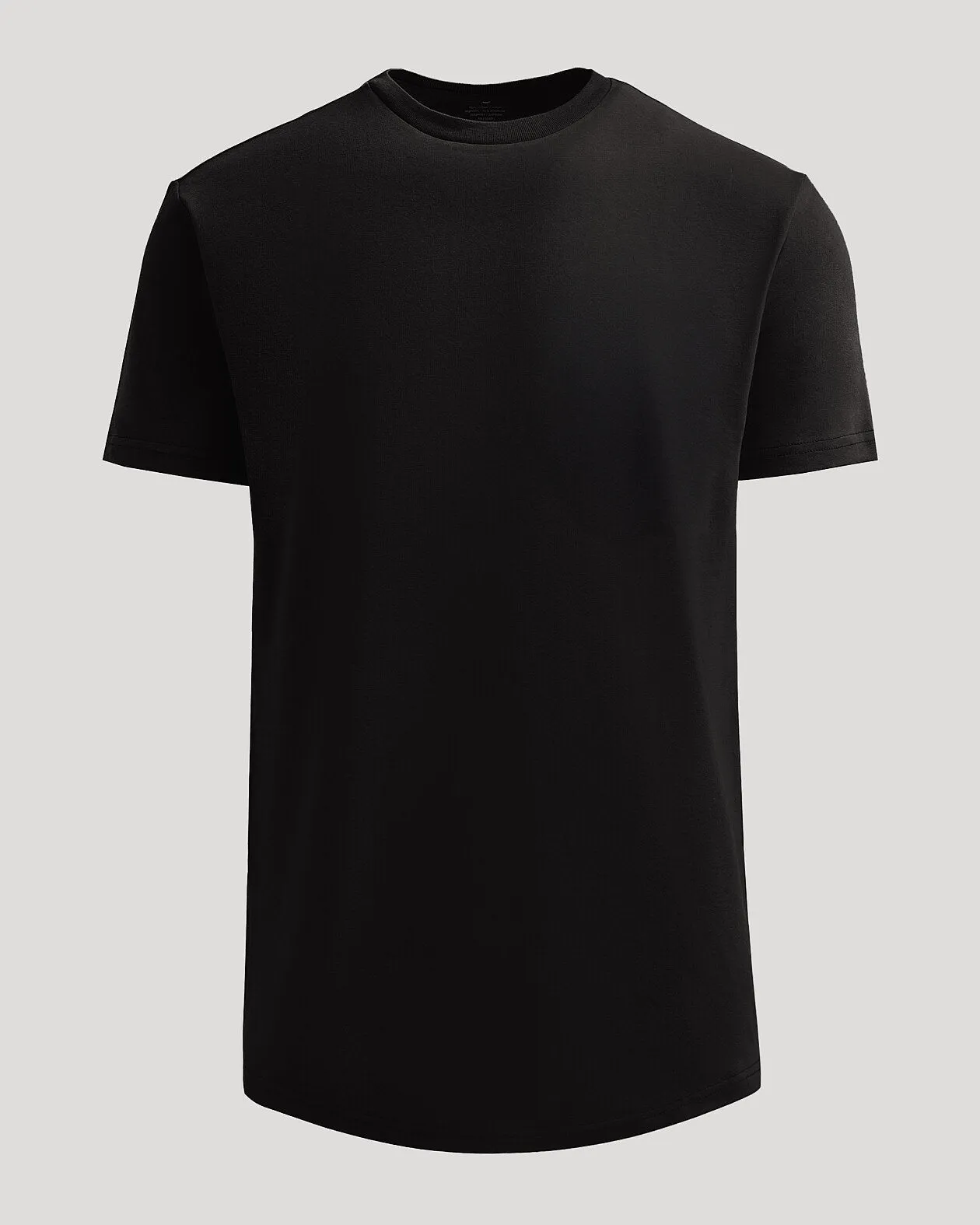 Black Heavyweight Curved Hem Crew sold by True Classic product image thumbnail 2