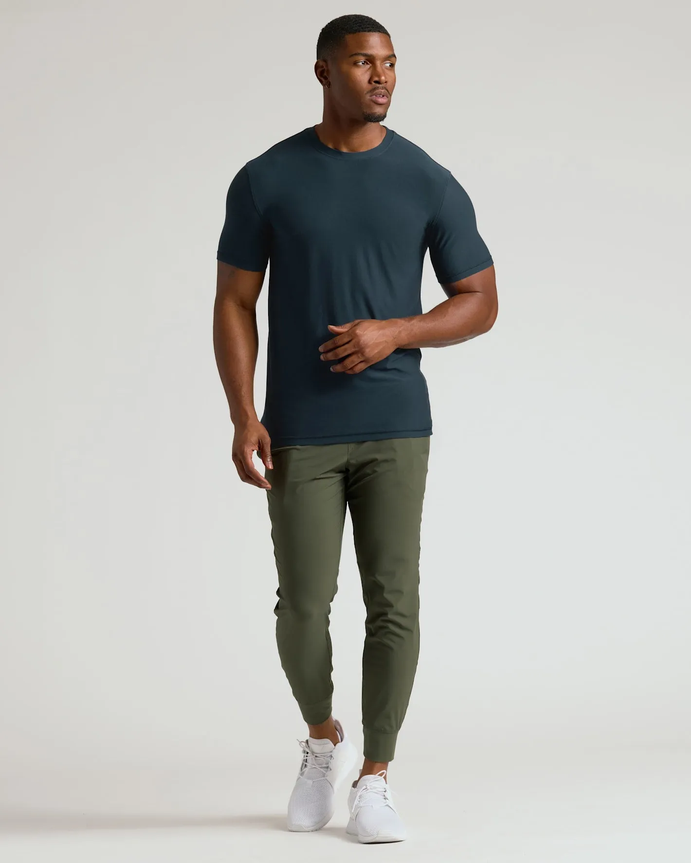 Shadow Tall Active Crew Neck sold by True Classic product image thumbnail 3