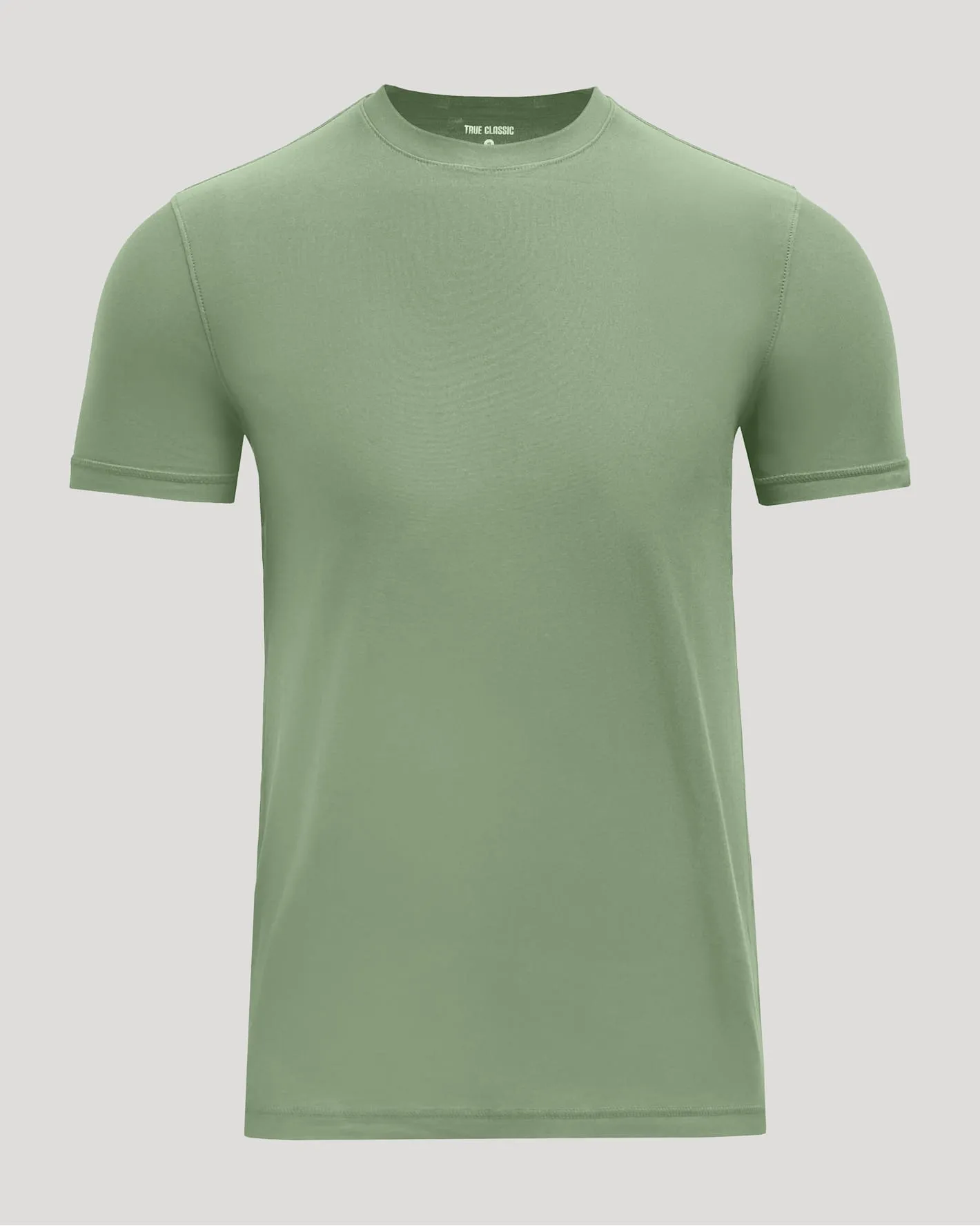 Sage Green Active Crew Neck Tee sold by True Classic product image thumbnail 2