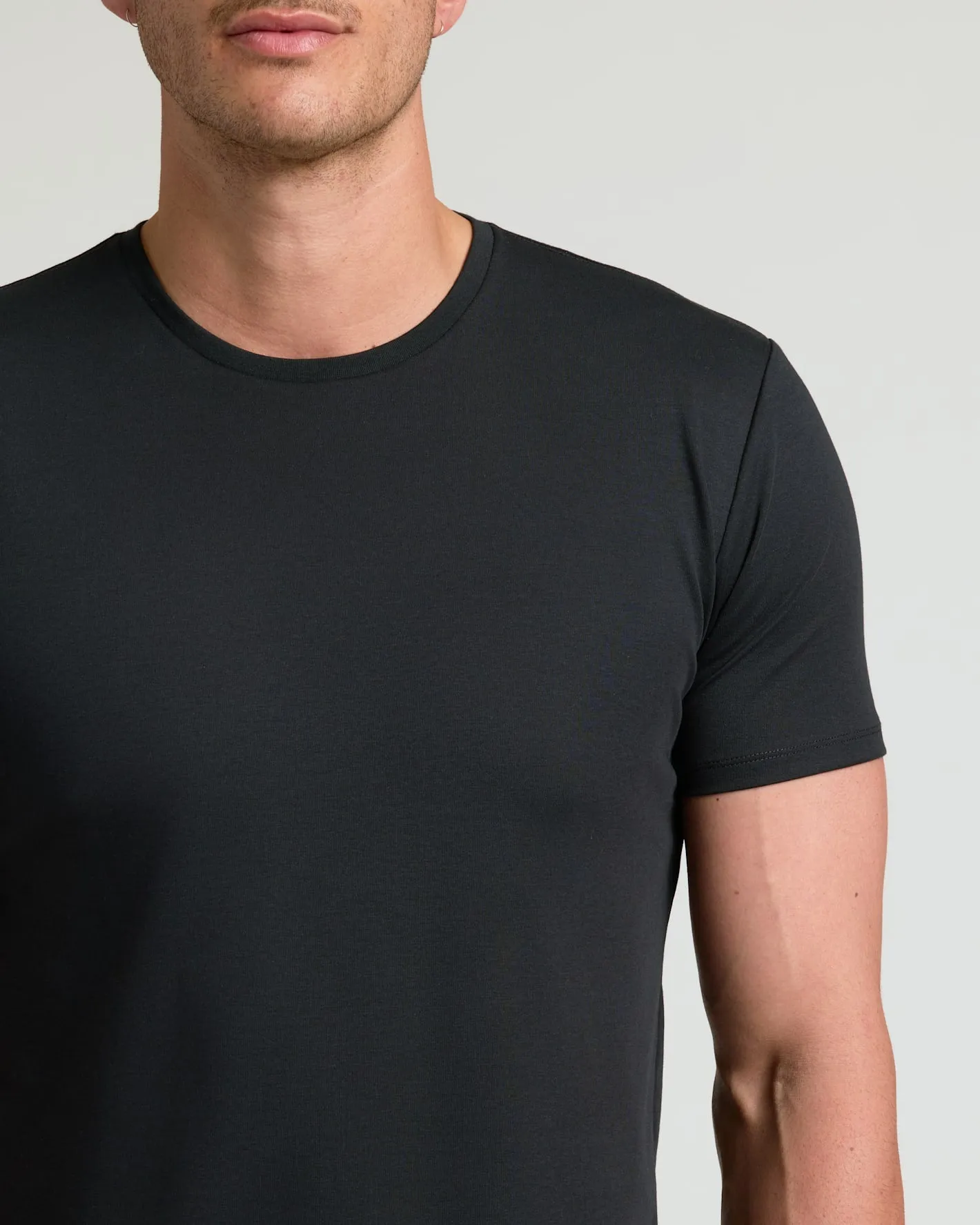 Tall Pima Cotton Blend Curved Hem Crew 7-Pack sold by True Classic product image thumbnail 5