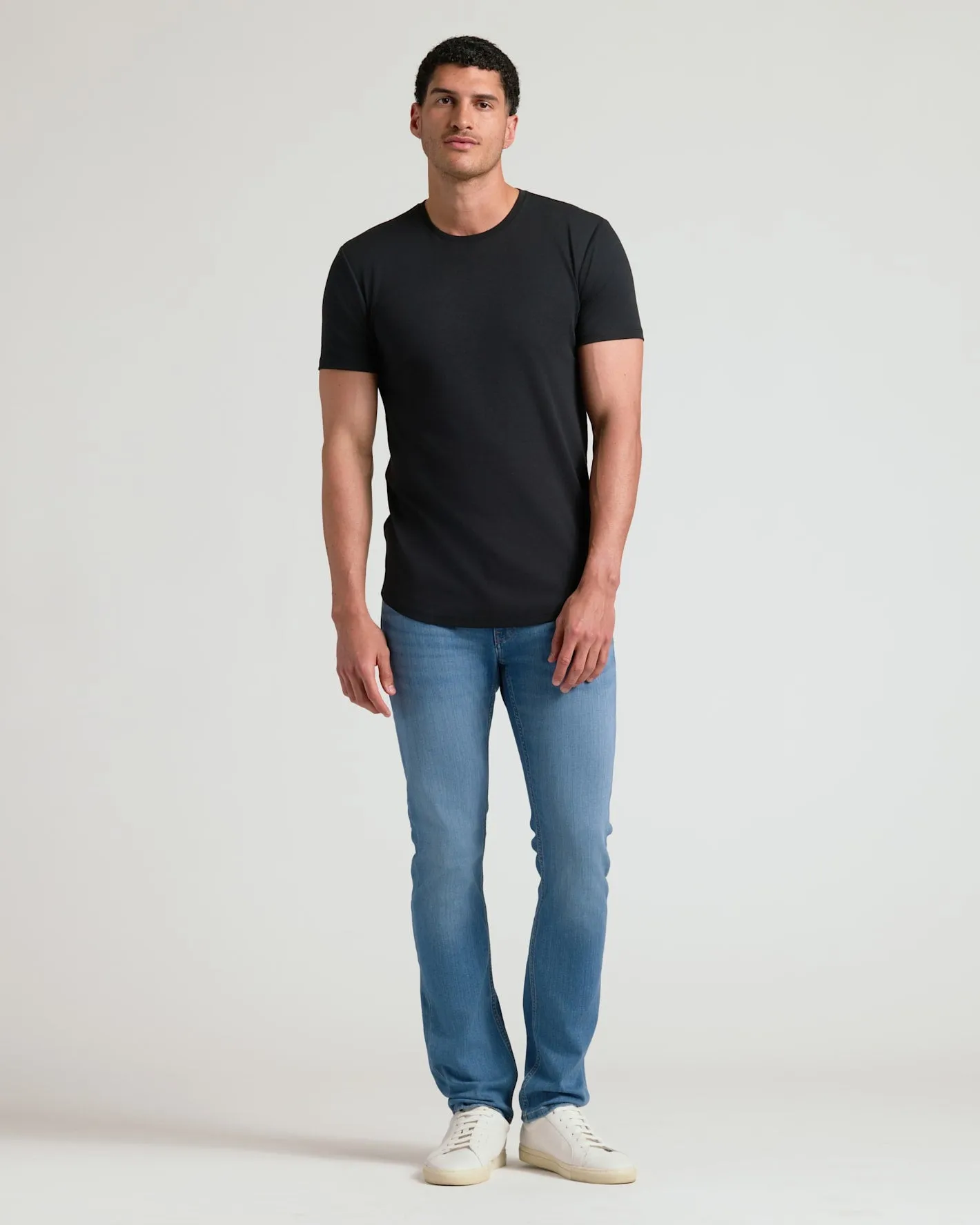 Tall Pima Cotton Blend Curved Hem Crew 7-Pack sold by True Classic product image thumbnail 3