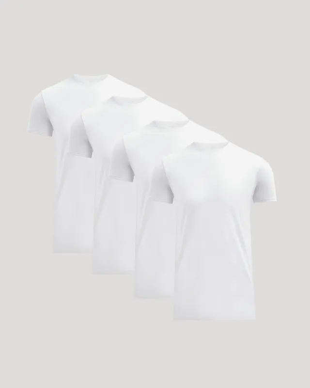 Tall Pima Cotton Blend Crew 4-Pack made by True Classic