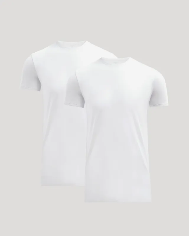 Tall Pima Cotton Blend Crew 2-Pack made by True Classic