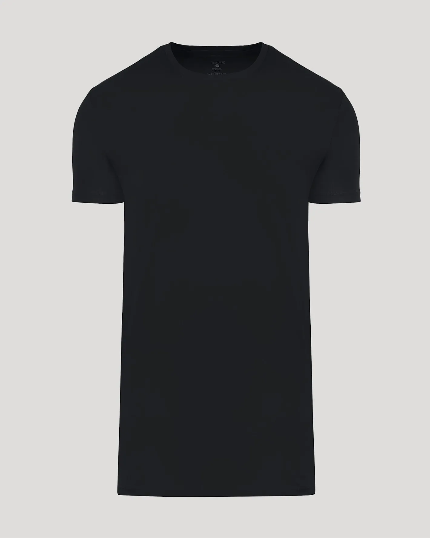 Black Tall Pima Cotton Blend Crew sold by True Classic product image thumbnail 2