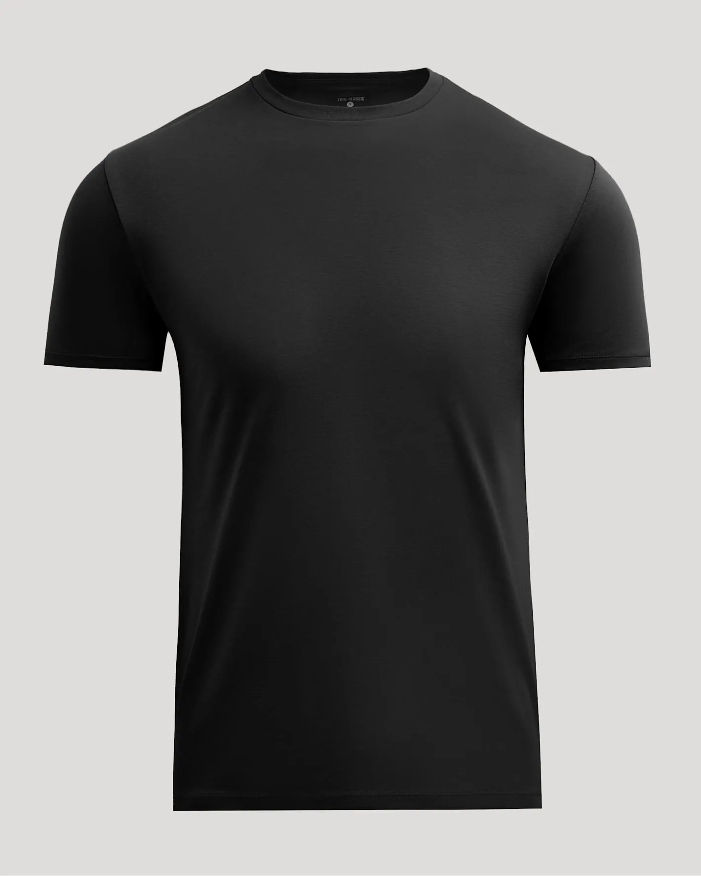 Black Pima Cotton Blend Crew sold by True Classic product image thumbnail 2