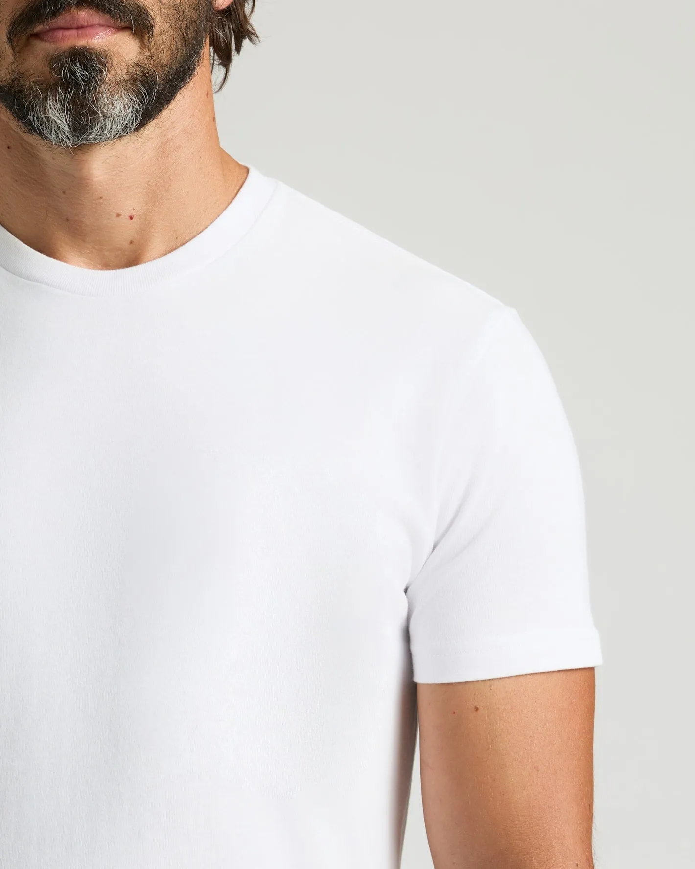 All White Heavyweight Crew 6-Pack sold by True Classic product image thumbnail 5