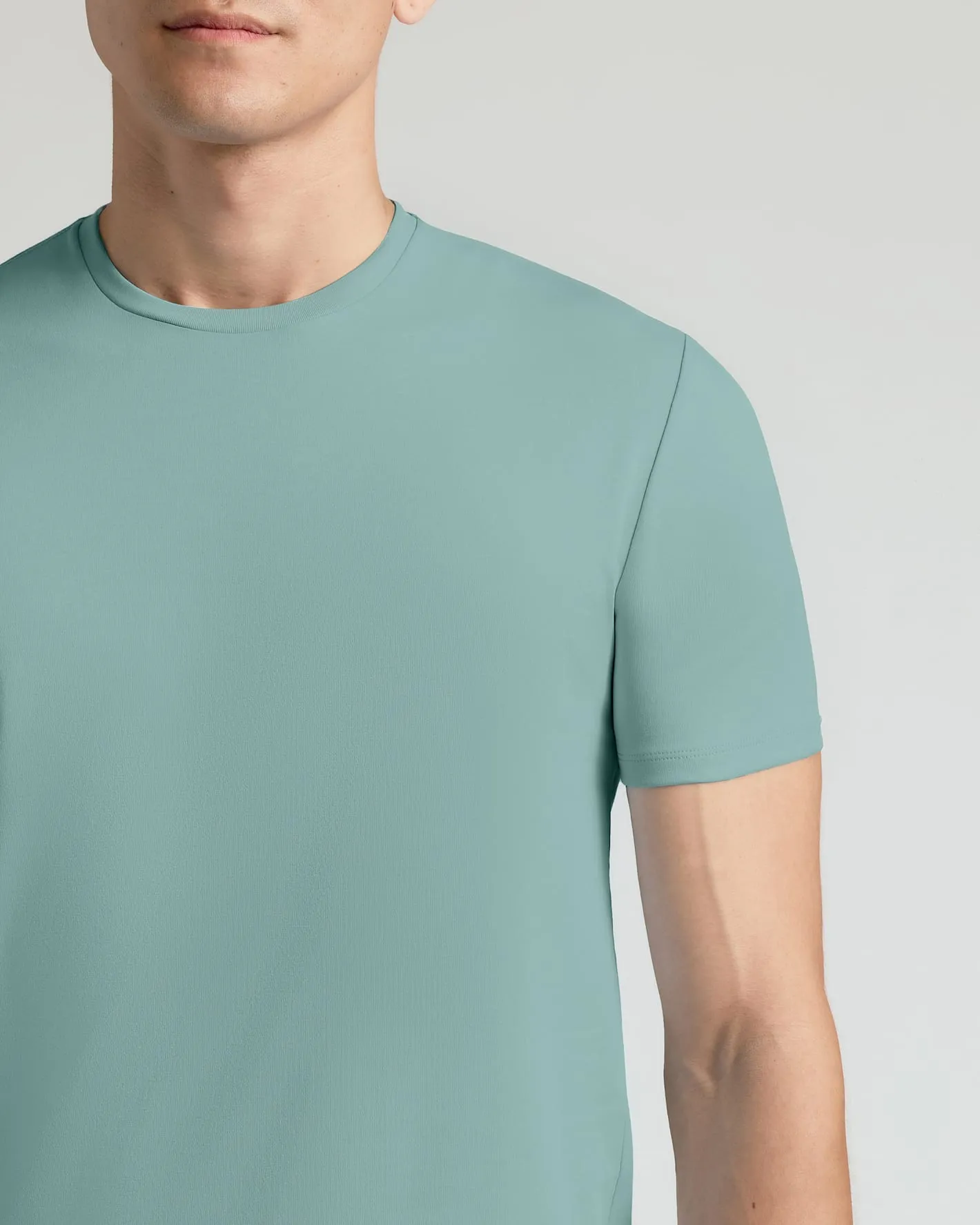 Stormy Sea Pima Cotton Blend Crew sold by True Classic product image thumbnail 5