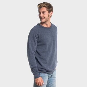 Navy Fleece Pull Over Sweatshirt sold by True Classic
