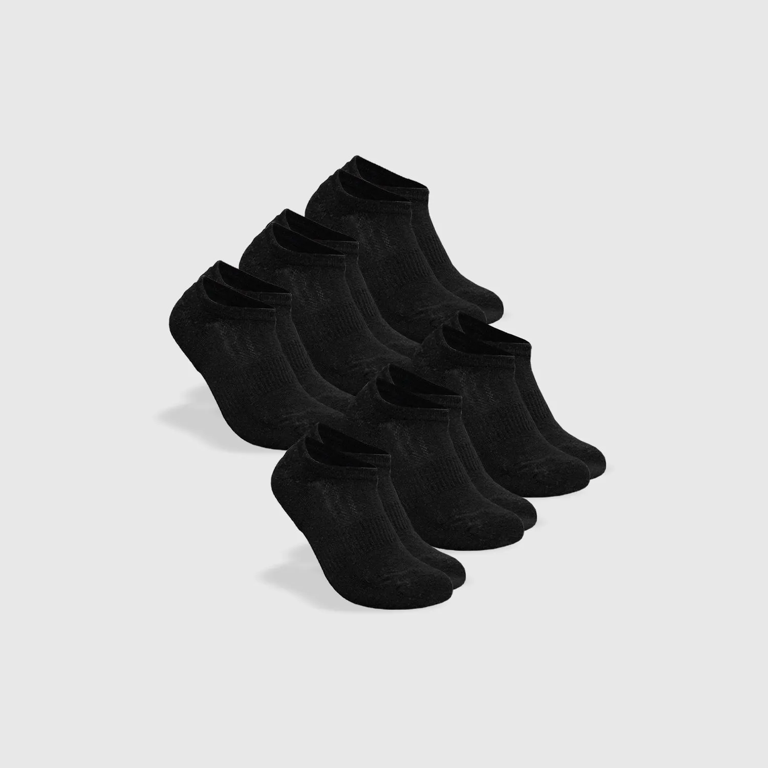 Black No Show Socks 6-Pack sold by True Classic