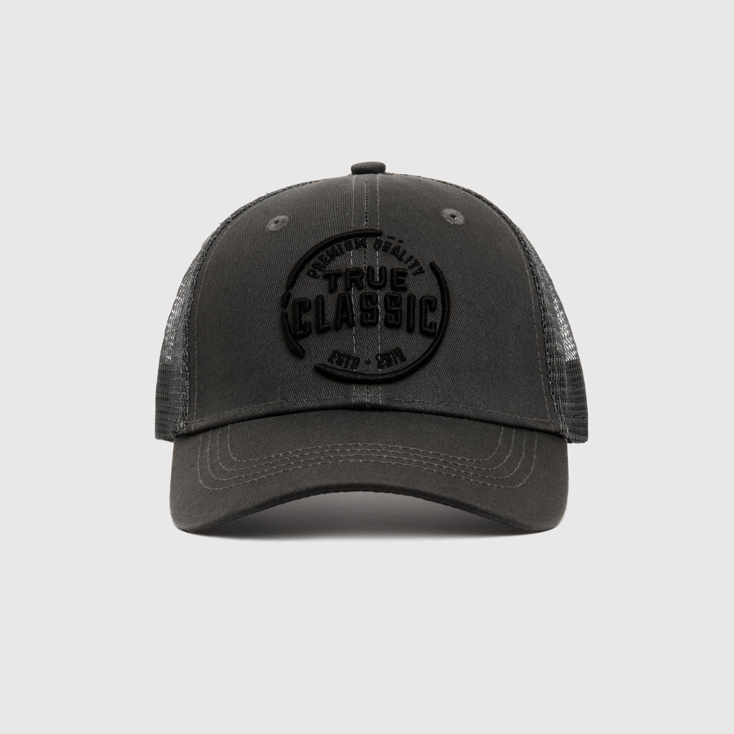 Gun Metal True Classic Trucker Hat sold by True Classic