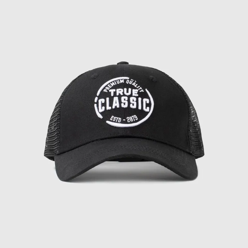 Black True Classic Trucker Hat sold by True Classic