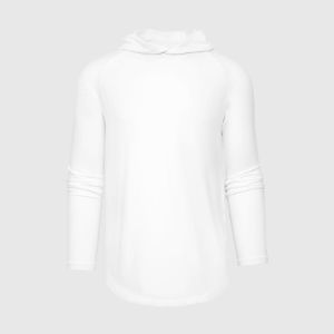 White Active Hoodie sold by True Classic