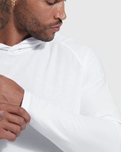 White Active Hoodie sold by True Classic