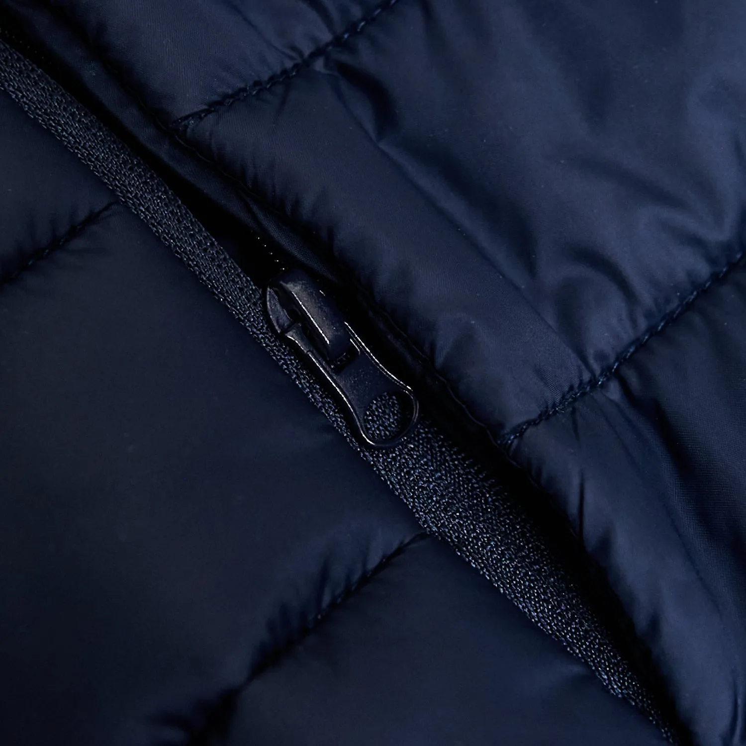 Navy Quilted Puffer Jacket sold by True Classic product image thumbnail 5