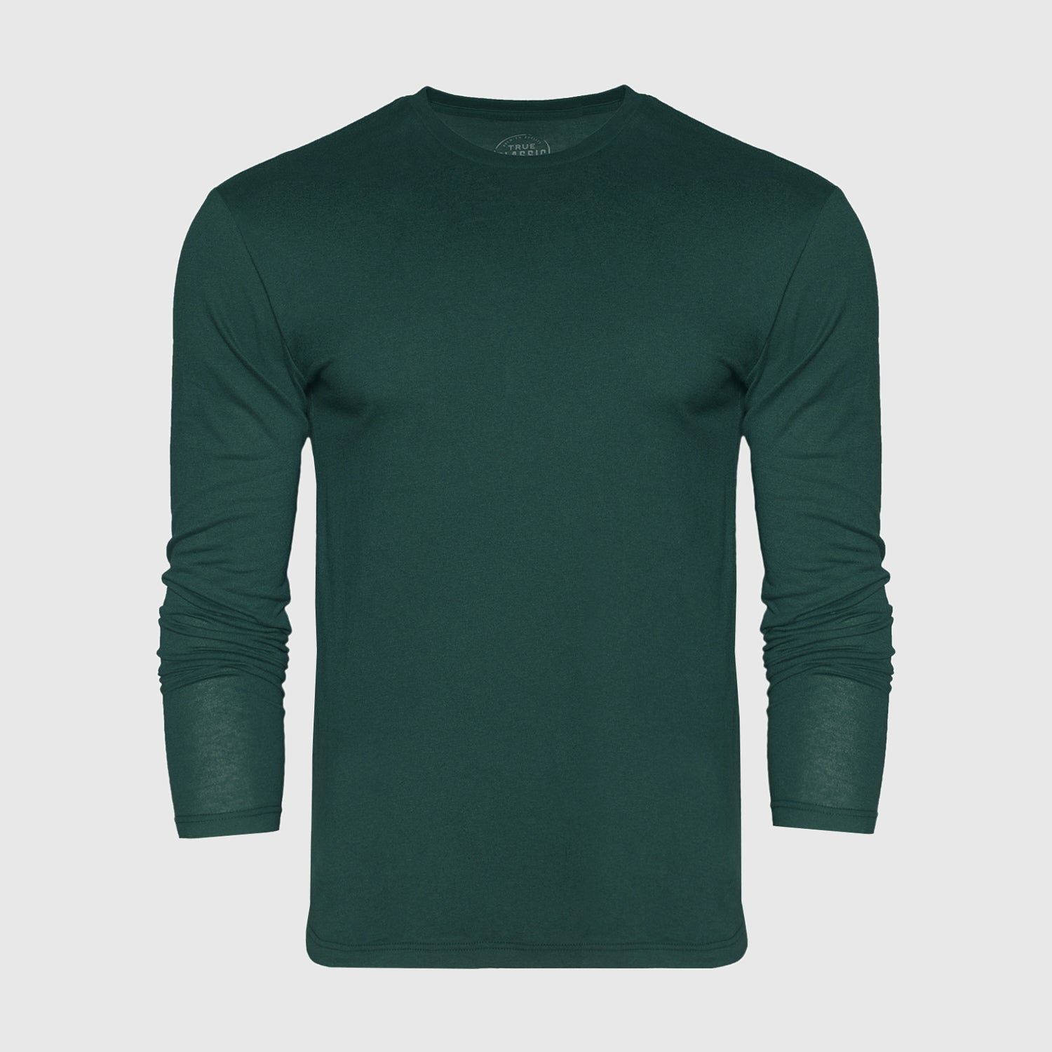 Forest Green Crew Neck Long Sleeve sold by True Classic product image thumbnail 2