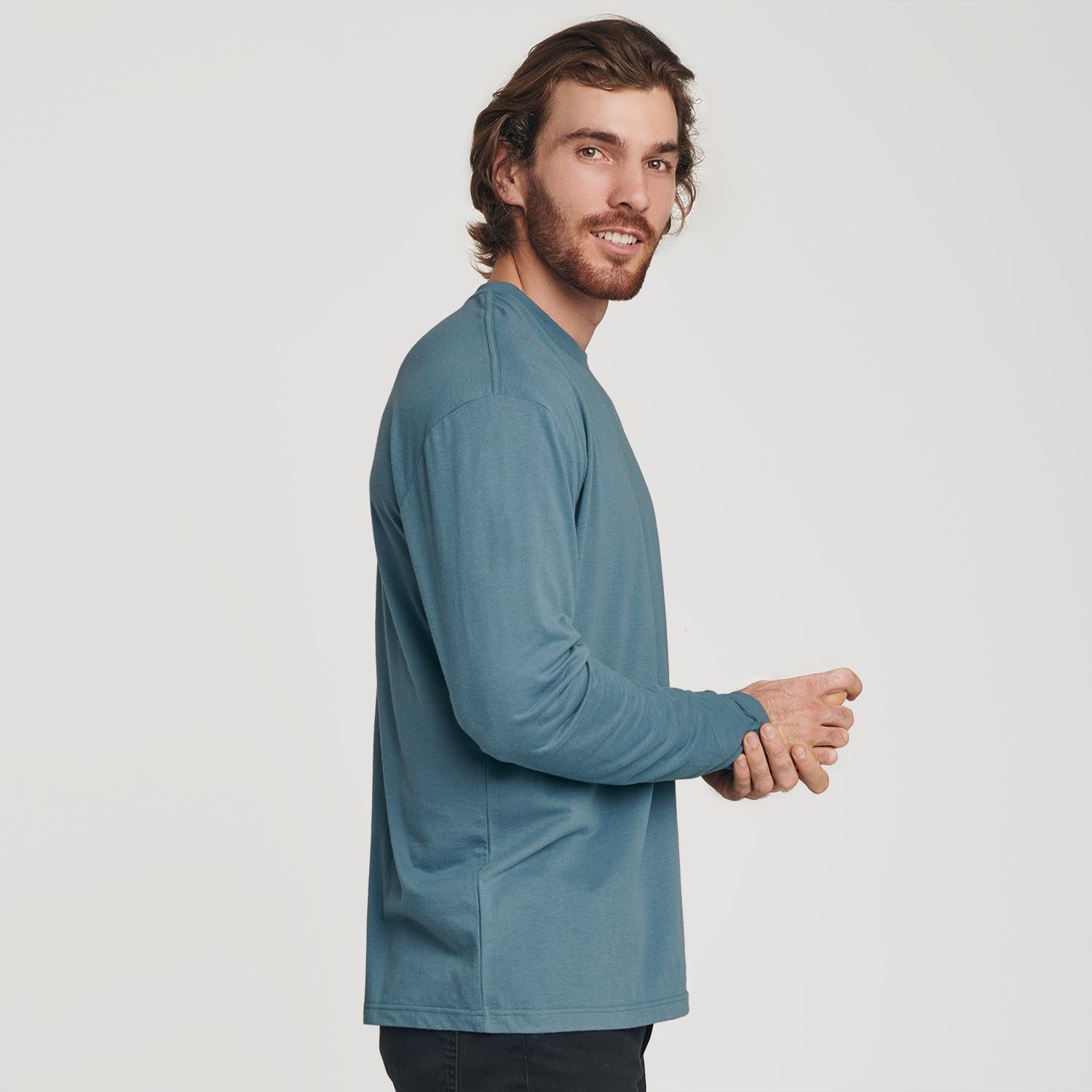 Bluestone Crew Neck Long Sleeve sold by True Classic product image thumbnail 4