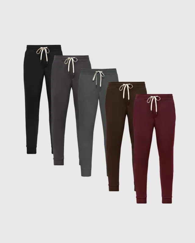 Value Fleece Jogger 5-Pack sold by True Classic