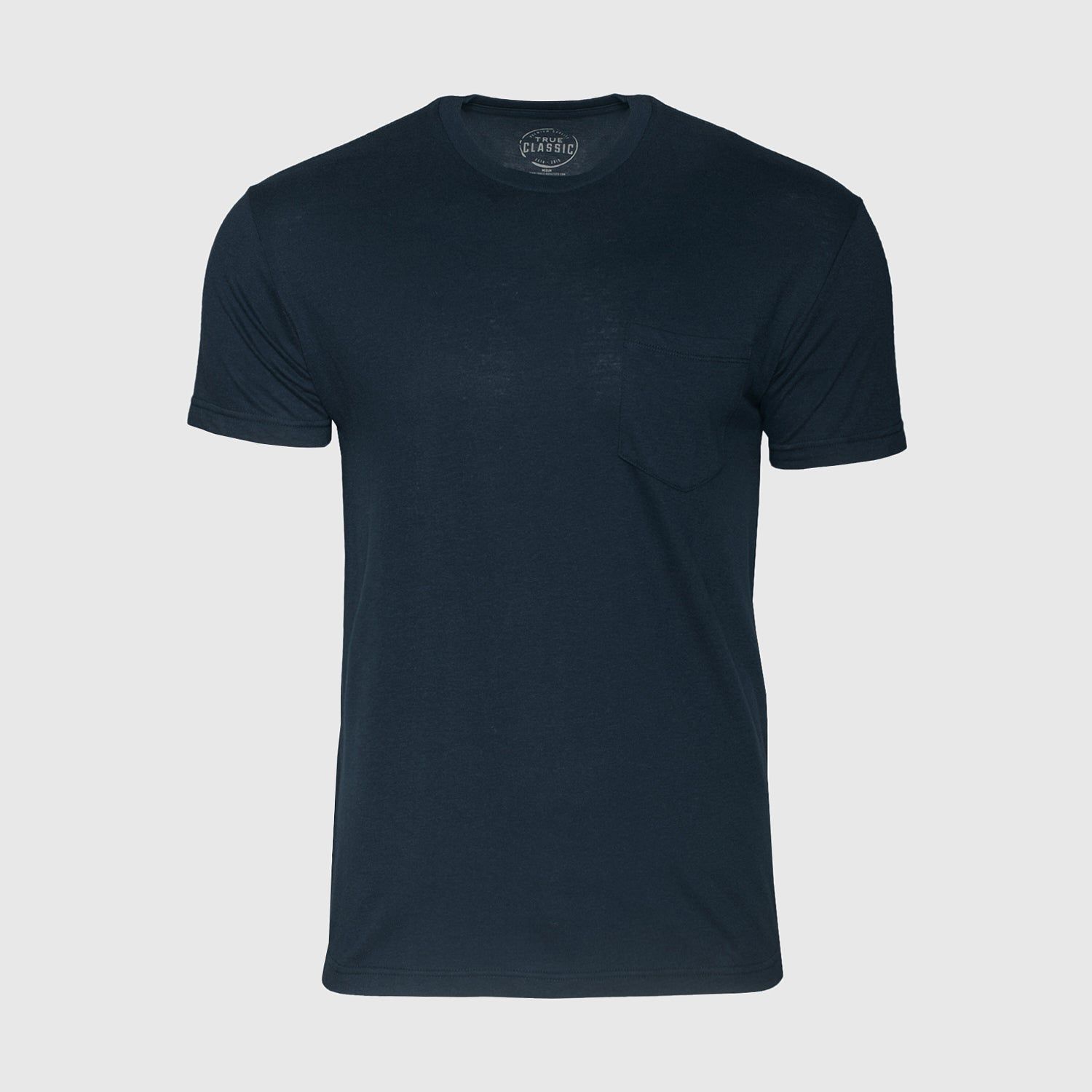 Navy Pocket Crew Tee sold by True Classic product image thumbnail 2