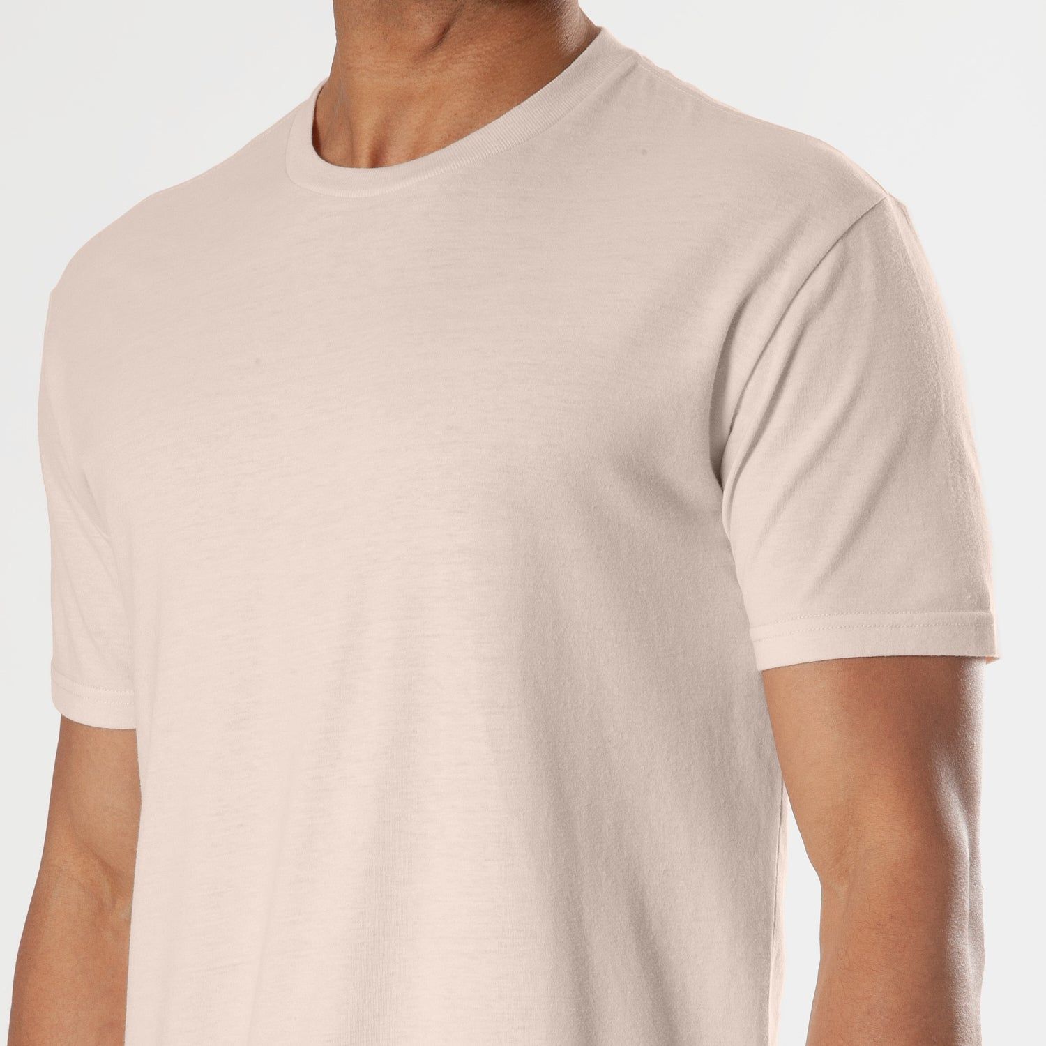 Pink Opal Crew Neck T-Shirt sold by True Classic product image thumbnail 5